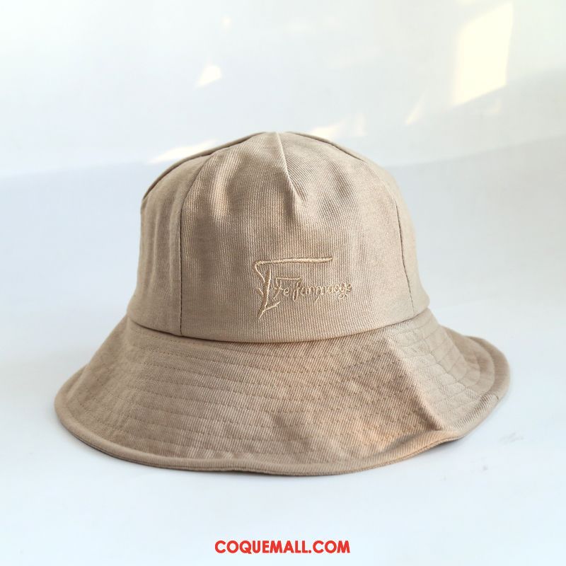 Casquette Chapeau Femme Ombre Chapeau Été, Casquette Chapeau Chapeau De Soleil Chapeau De Pêcheur Orange