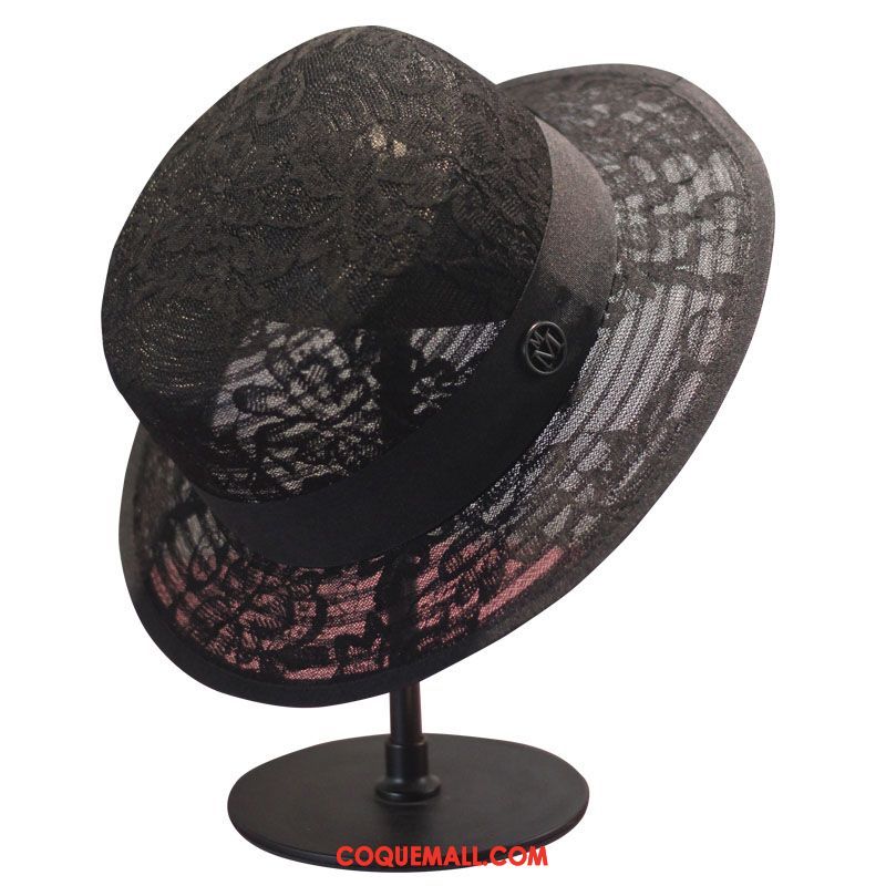 Casquette Chapeau Femme Ombre Élégant Été, Casquette Chapeau Réseau Europe