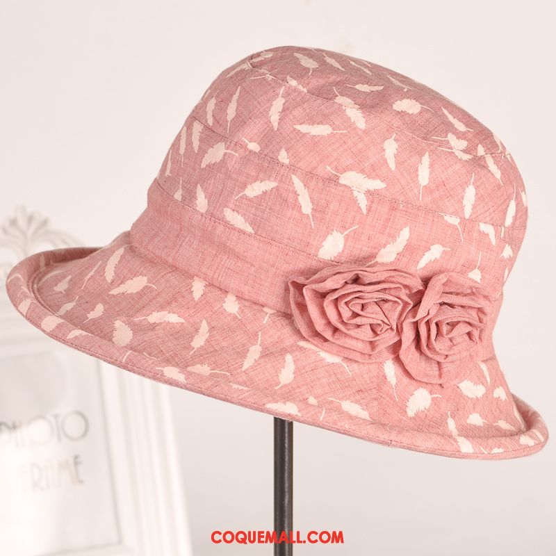 Casquette Chapeau Femme Personnes Âgées Chapeau De Pêcheur Mode, Casquette Chapeau Chapeau Milieu