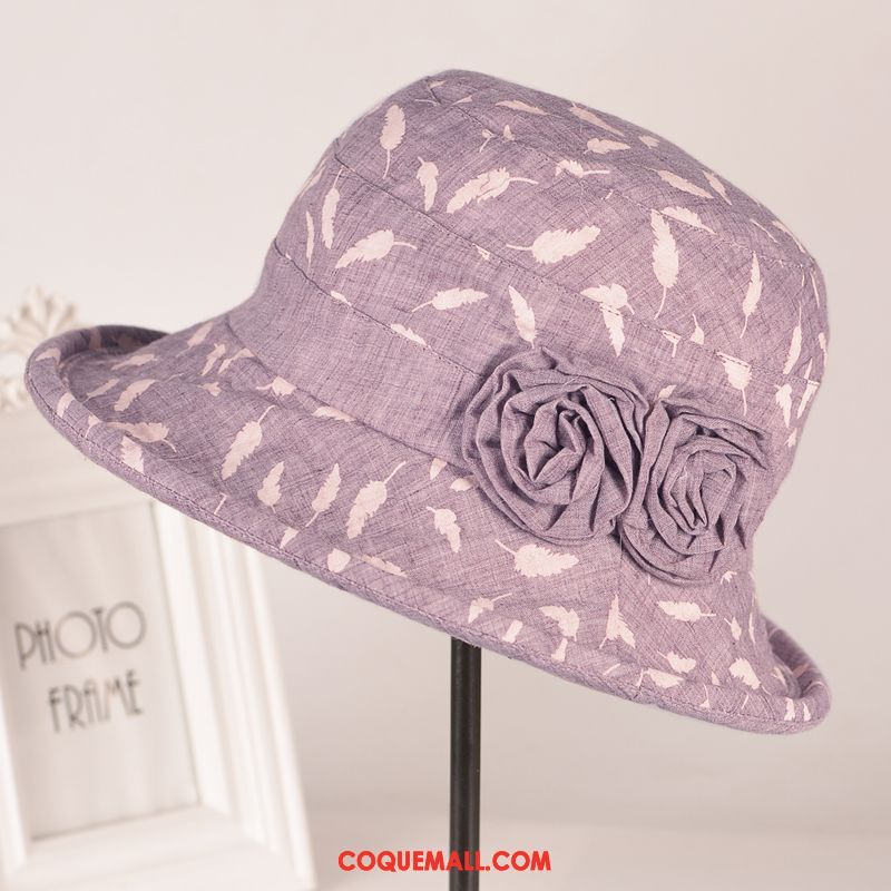 Casquette Chapeau Femme Personnes Âgées Chapeau De Pêcheur Mode, Casquette Chapeau Chapeau Milieu