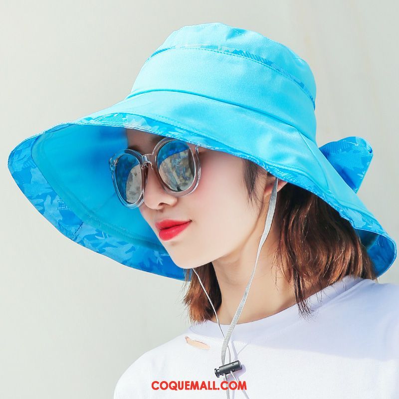 Casquette Chapeau Femme Plier Chapeau Été, Casquette Chapeau Crème Solaire All-match