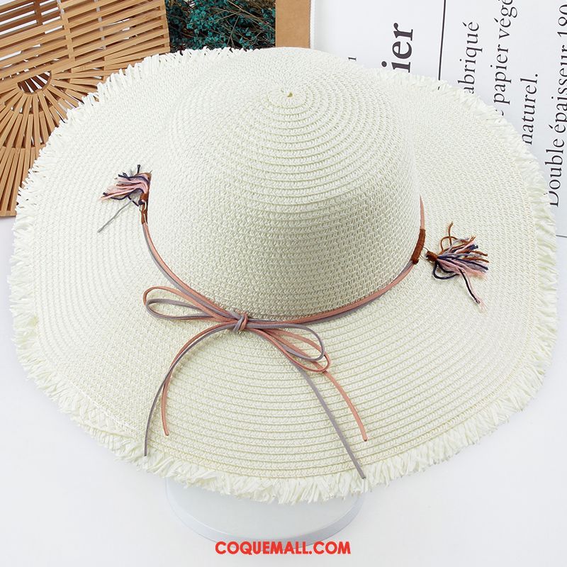 Casquette Chapeau Femme Poudre All-match Plage, Casquette Chapeau Chapeau Chapeau De Soleil