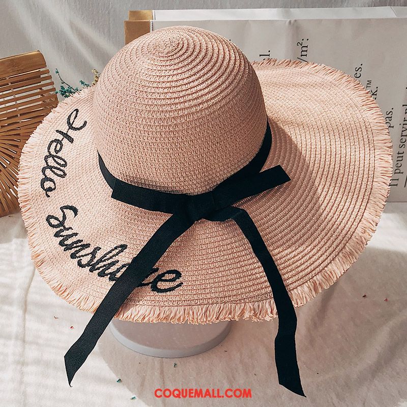 Casquette Chapeau Femme Poudre All-match Plage, Casquette Chapeau Chapeau Chapeau De Soleil