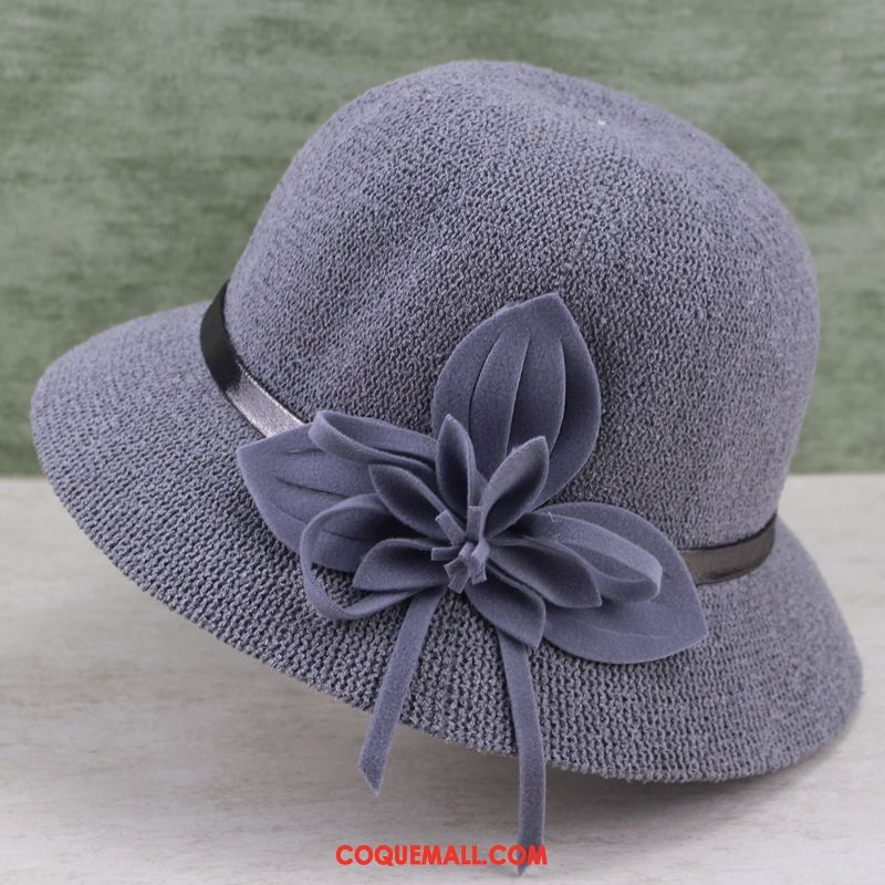 Casquette Chapeau Femme Rose Été Chapeau De Soleil, Casquette Chapeau Chapeau De Paille Couleur