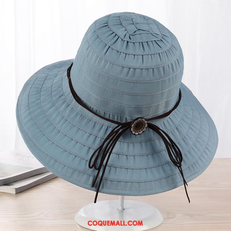 Casquette Chapeau Femme Tissu Ombre Gros, Casquette Chapeau Été Bois