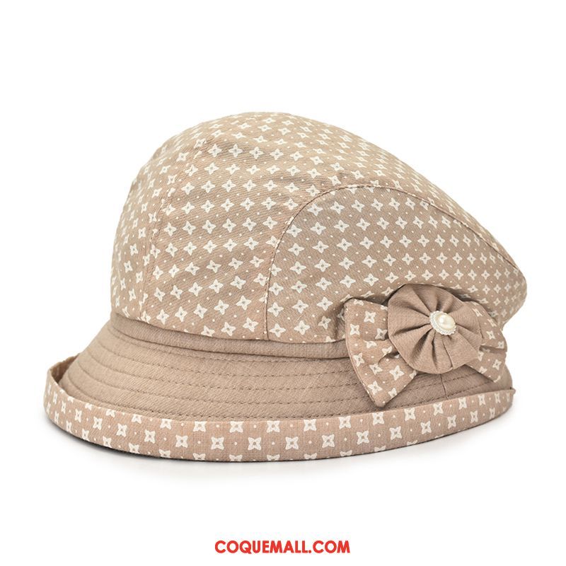 Casquette Chapeau Femme Âge Moyen Été Crème Solaire, Casquette Chapeau Maman Chapeau