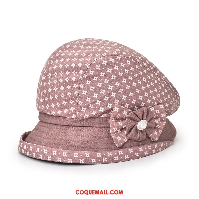 Casquette Chapeau Femme Âge Moyen Été Crème Solaire, Casquette Chapeau Maman Chapeau