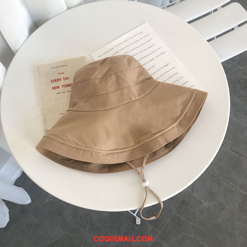 Casquette Chapeau Femme Été Gros Crème Solaire, Casquette Chapeau Été Ombre Beige