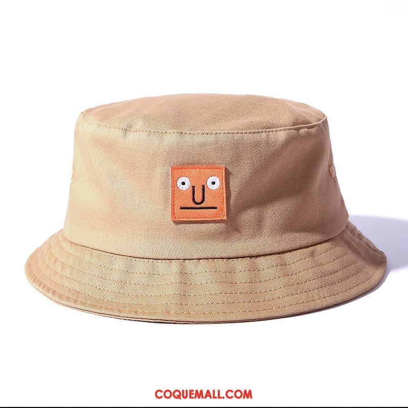 Casquette Chapeau Homme Amoureux Chapeau De Pêcheur Ombre, Casquette Chapeau Rue Hip Hop Beige Farbe