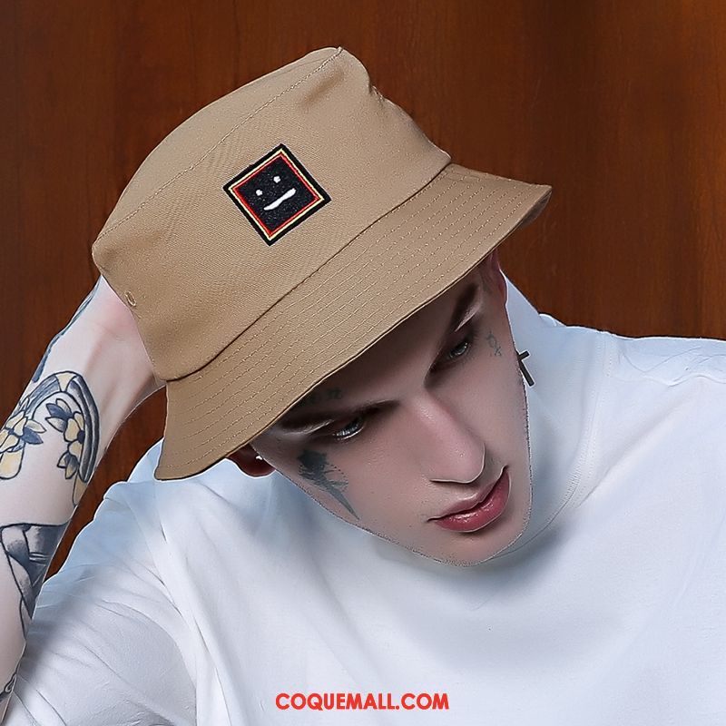 Casquette Chapeau Homme Amoureux Chapeau De Pêcheur Ombre, Casquette Chapeau Rue Hip Hop Beige Farbe