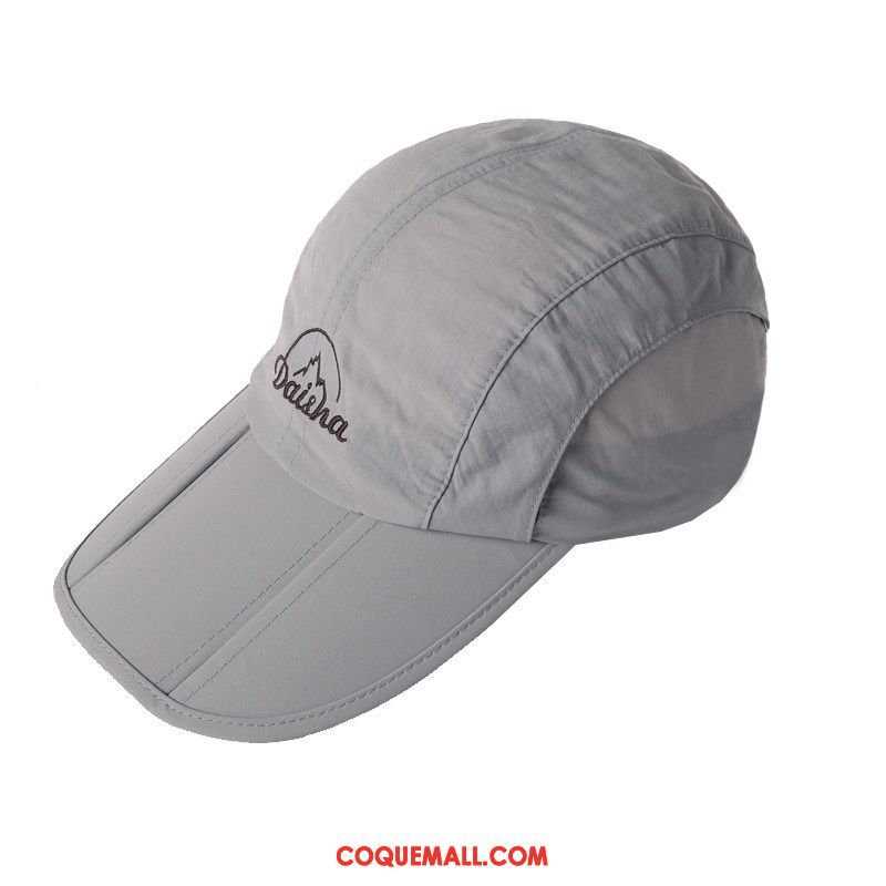 Casquette Chapeau Homme Blanc Casquette Ombre, Casquette Chapeau Plier Sport