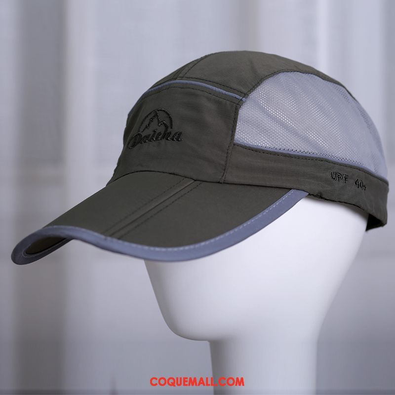 Casquette Chapeau Homme Blanc Casquette Ombre, Casquette Chapeau Plier Sport