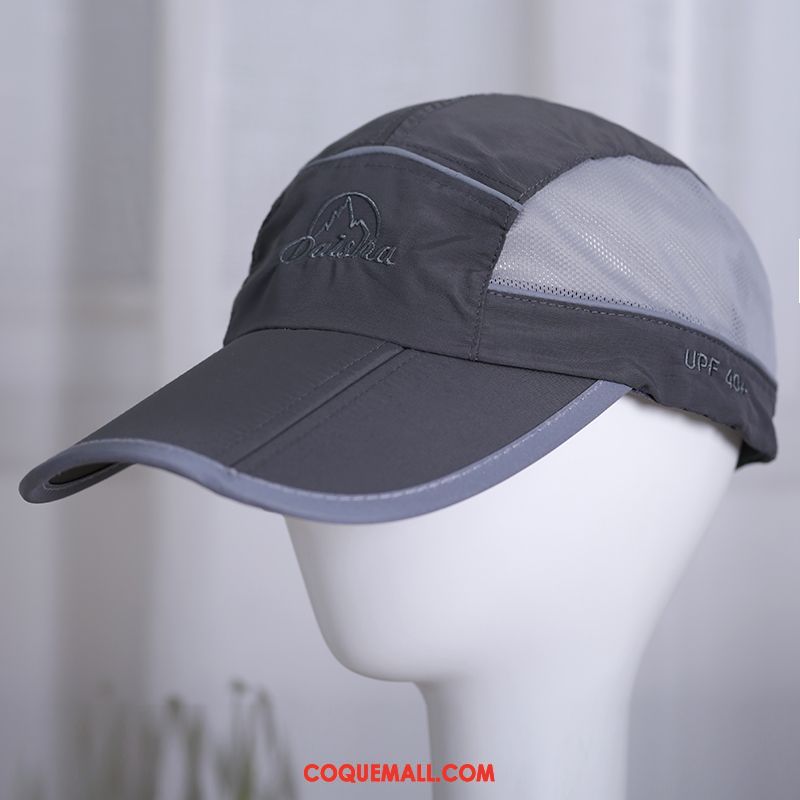 Casquette Chapeau Homme Blanc Casquette Ombre, Casquette Chapeau Plier Sport