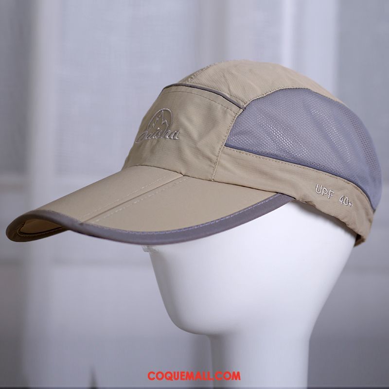 Casquette Chapeau Homme Blanc Casquette Ombre, Casquette Chapeau Plier Sport