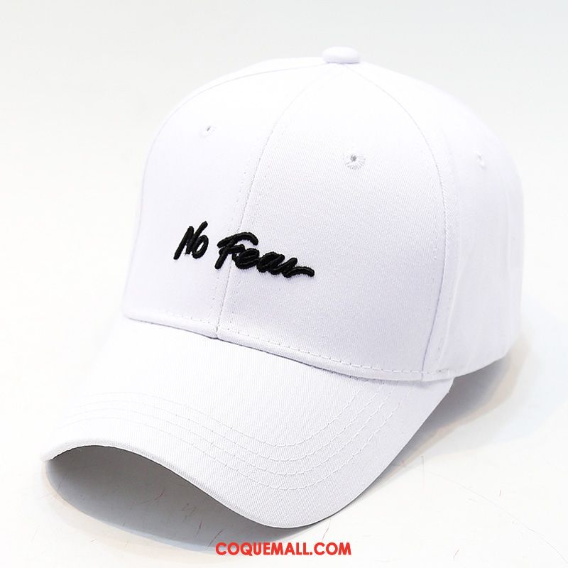 Casquette Chapeau Homme Blanc Loisir Ombre, Casquette Chapeau Femme Casquette De Baseball