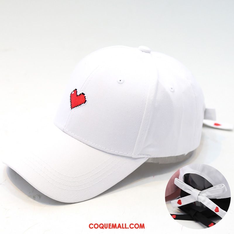 Casquette Chapeau Homme Blanc Loisir Ombre, Casquette Chapeau Femme Casquette De Baseball