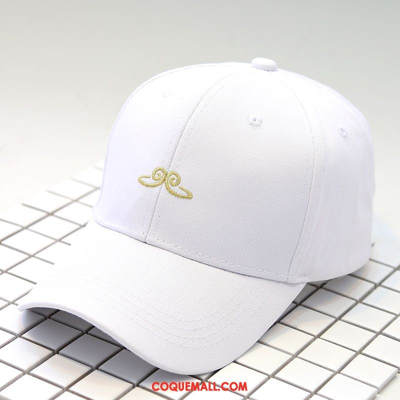 Casquette Chapeau Homme Blanc Loisir Ombre, Casquette Chapeau Femme Casquette De Baseball