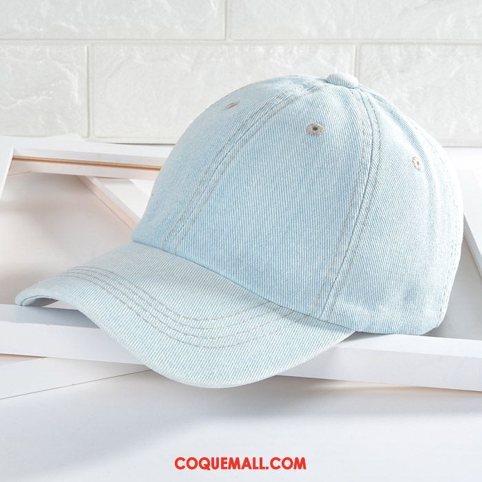 Casquette Chapeau Homme Bleu Amoureux Casquette De Baseball, Casquette Chapeau Crème Solaire Respirant