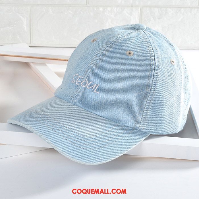 Casquette Chapeau Homme Bleu Amoureux Casquette De Baseball, Casquette Chapeau Crème Solaire Respirant