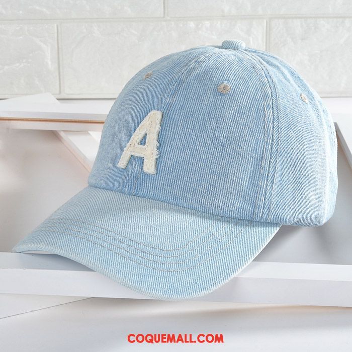 Casquette Chapeau Homme Bleu Amoureux Casquette De Baseball, Casquette Chapeau Crème Solaire Respirant