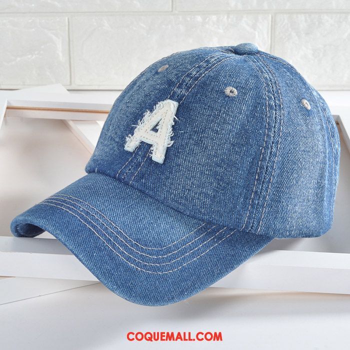 Casquette Chapeau Homme Bleu Amoureux Casquette De Baseball, Casquette Chapeau Crème Solaire Respirant