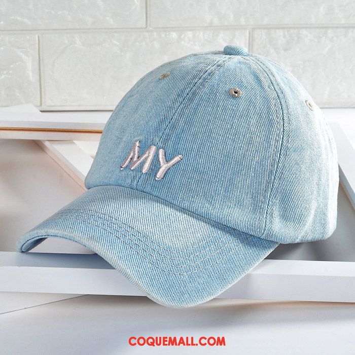 Casquette Chapeau Homme Bleu Amoureux Casquette De Baseball, Casquette Chapeau Crème Solaire Respirant