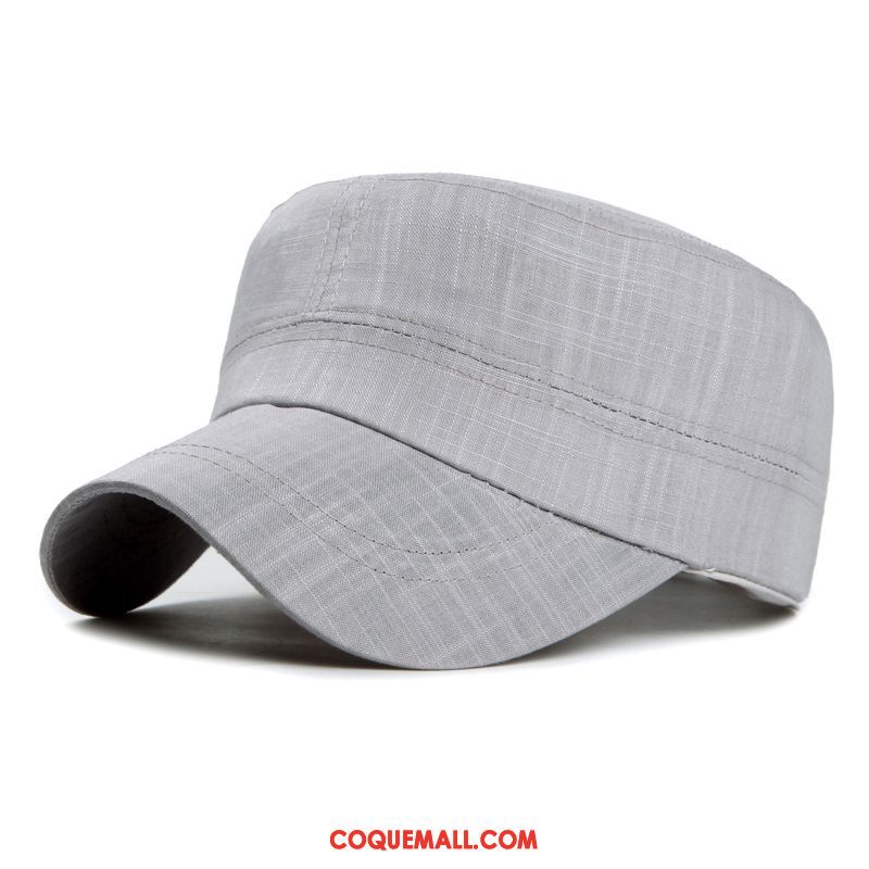 Casquette Chapeau Homme Casquette Lin Personnes Âgées, Casquette Chapeau Âge Moyen Été