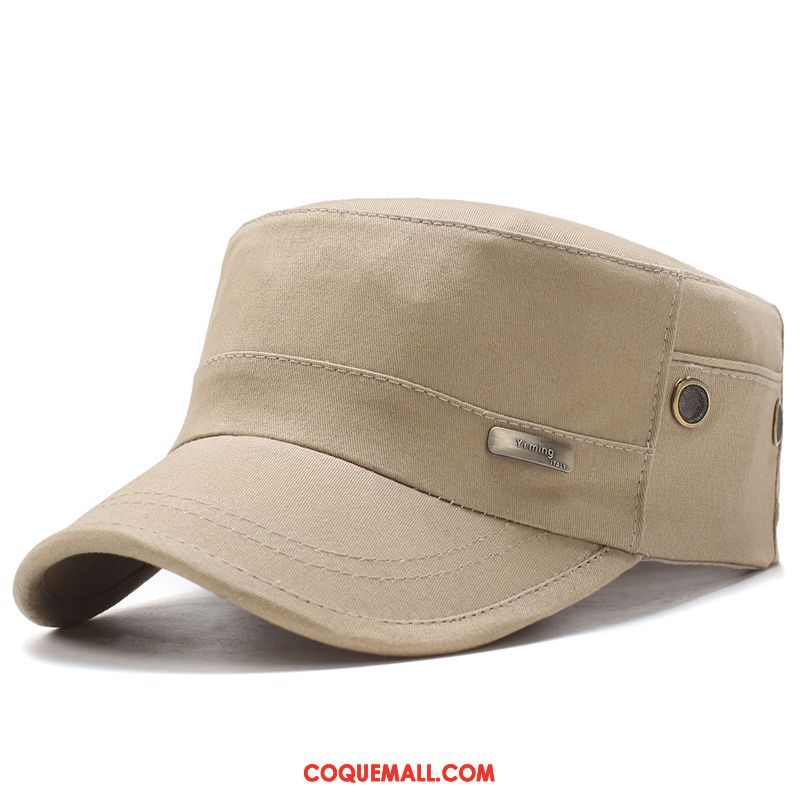 Casquette Chapeau Homme Casquette Lin Personnes Âgées, Casquette Chapeau Âge Moyen Été