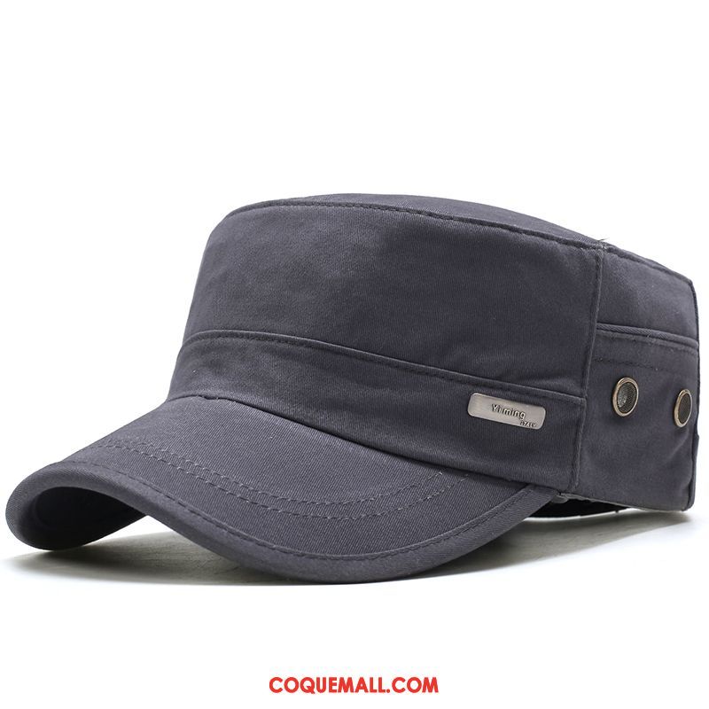 Casquette Chapeau Homme Casquette Lin Personnes Âgées, Casquette Chapeau Âge Moyen Été