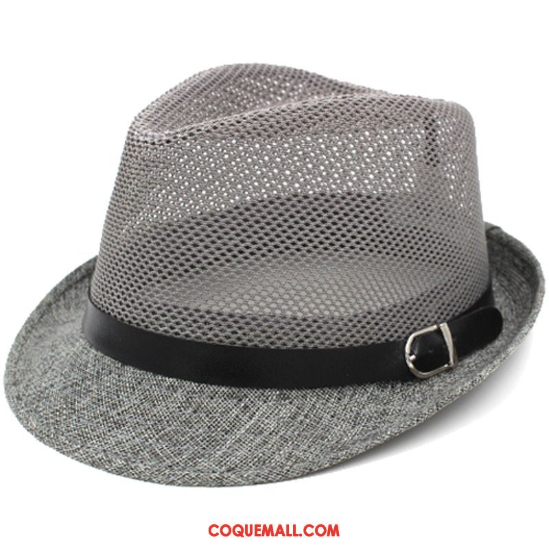 Casquette Chapeau Homme Chapeau De Paille Milieu Chapeau, Casquette Chapeau Ombre L'automne