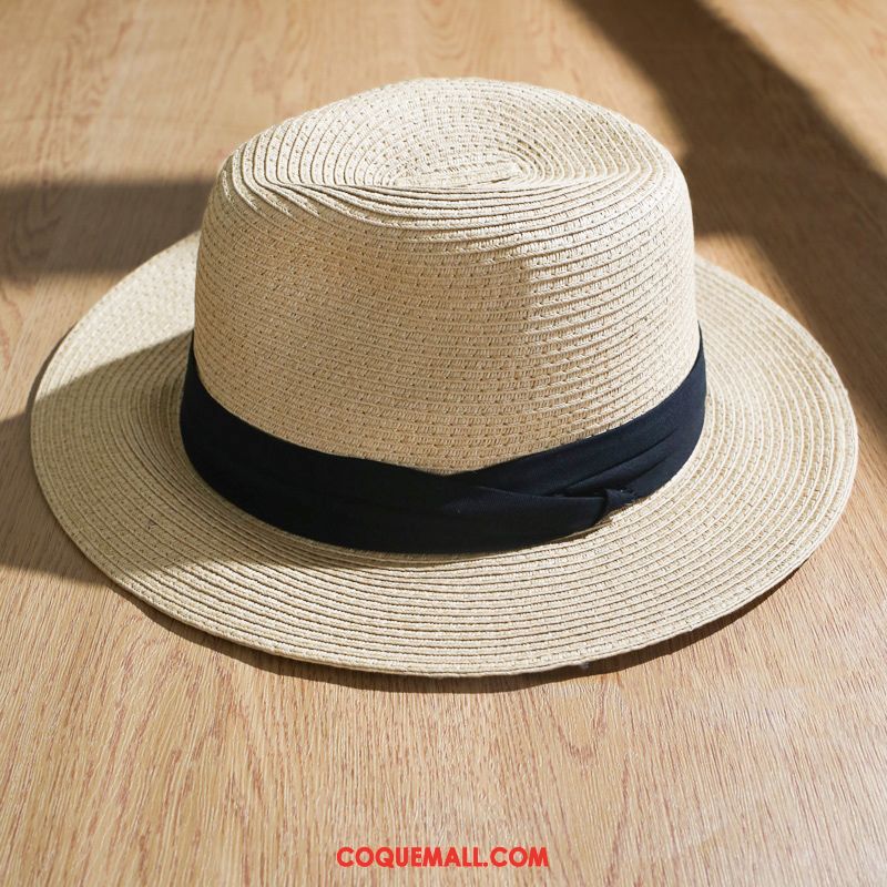 Casquette Chapeau Homme Chapeau De Soleil Chapeau De Paille Chapeau, Casquette Chapeau Plage Été Khaki