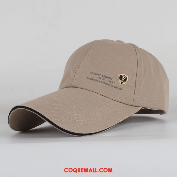 Casquette Chapeau Homme Chapeau De Soleil Crème Solaire Ombre, Casquette Chapeau Été Loisir Khaki