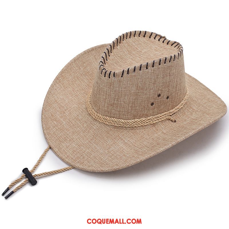 Casquette Chapeau Homme Chapeau De Soleil Denim Chapeau, Casquette Chapeau Balade Été Beige