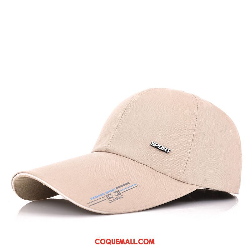 Casquette Chapeau Homme Chapeau De Soleil Ombre Beige, Casquette Chapeau Crème Solaire De Plein Air