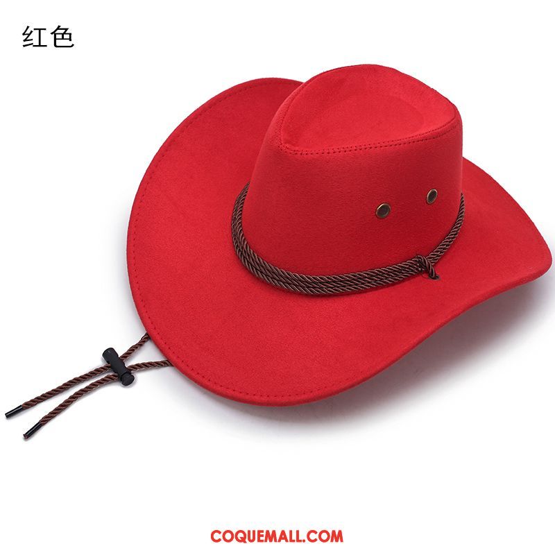 Casquette Chapeau Homme Chapeau Printemps Rouge, Casquette Chapeau Balade Loisir