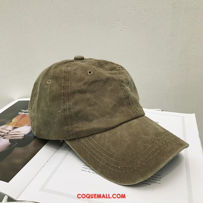 Casquette Chapeau Homme De Plein Air Rue Été, Casquette Chapeau Loisir Chapeau Khaki