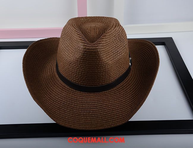 Casquette Chapeau Homme Denim Amoureux Plier, Casquette Chapeau Été Plage Braun Dunkel Hell