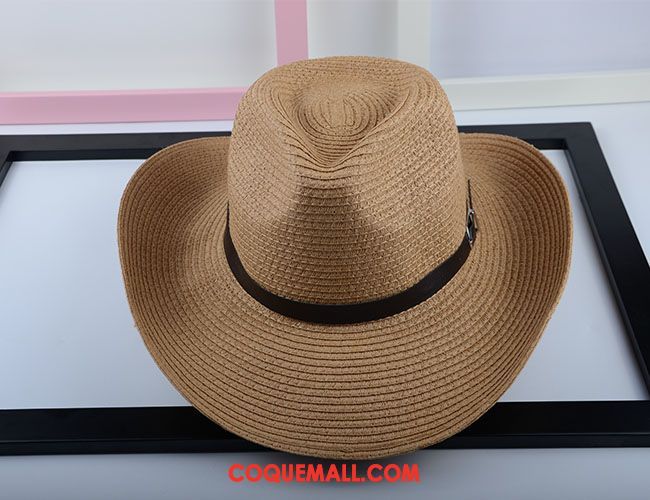 Casquette Chapeau Homme Denim Amoureux Plier, Casquette Chapeau Été Plage Braun Dunkel Hell