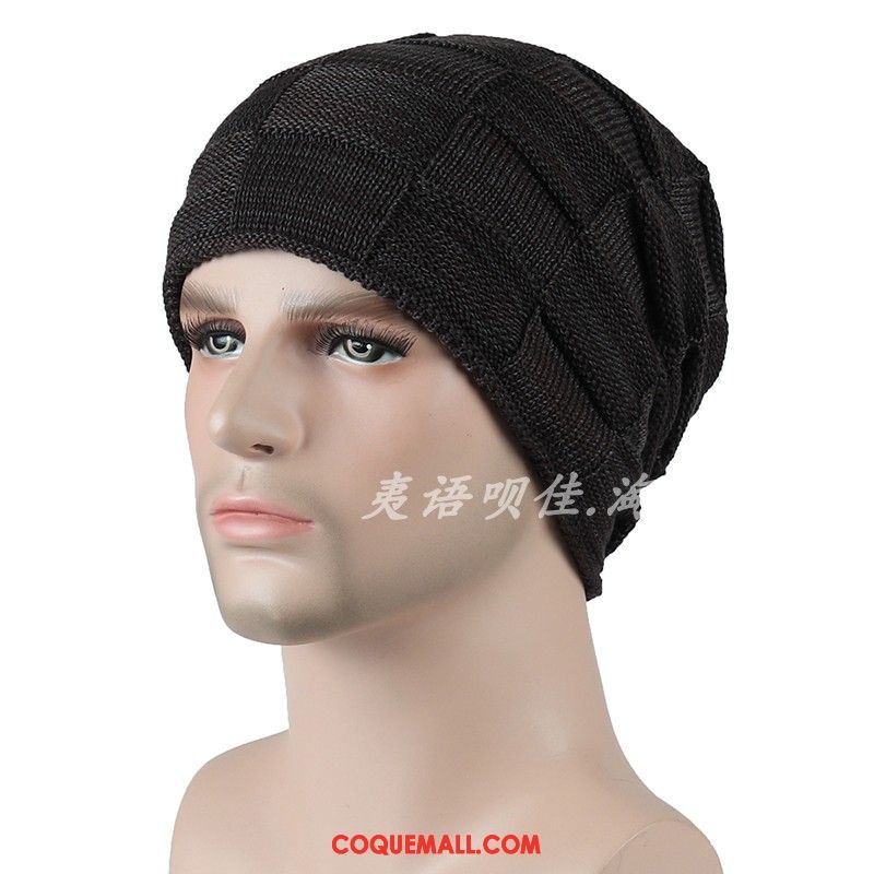 Casquette Chapeau Homme Femme Chapeau Deux Morceaux, Casquette Chapeau Collier Garder Au Chaud