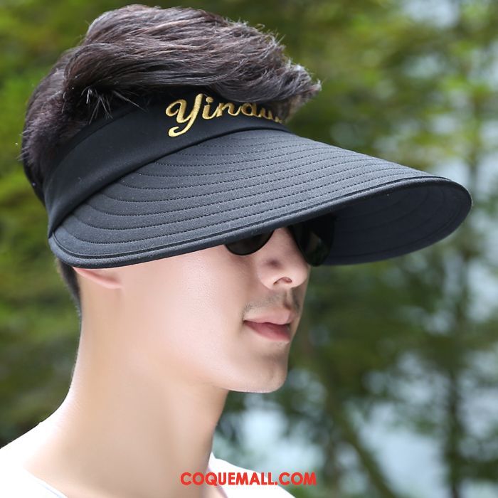 Casquette Chapeau Homme Gros Anti-uv Été, Casquette Chapeau Jeunesse Crème Solaire