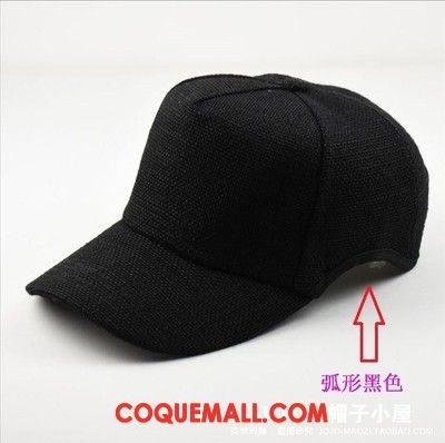 Casquette Chapeau Homme Gros Respirant Lin, Casquette Chapeau Été Chapeau Dunkel