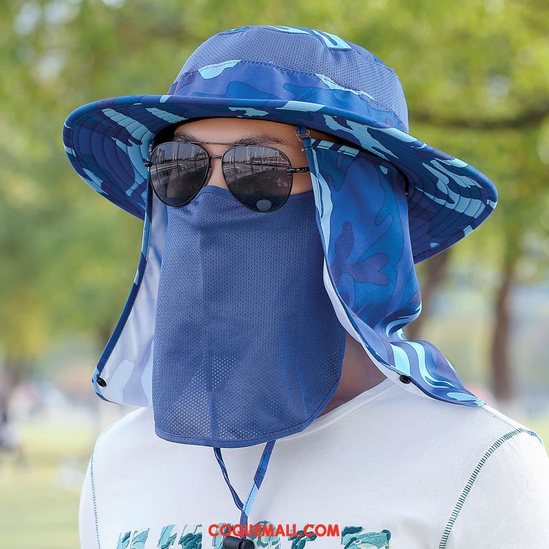 Casquette Chapeau Homme Gros Été Chapeau De Pêcheur, Casquette Chapeau Chapeau De Plein Air