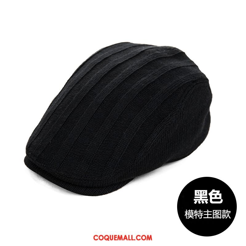 Casquette Chapeau Homme Hiver Chapeau Hiver, Casquette Chapeau Gris Tendance