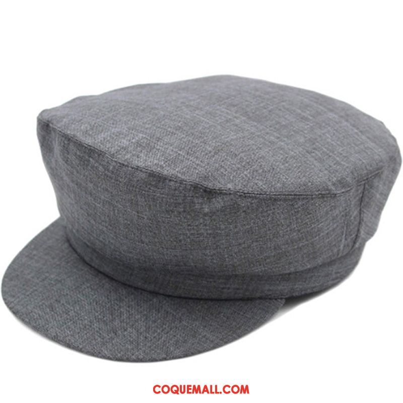 Casquette Chapeau Homme Hiver Chapeau Milieu, Casquette Chapeau L'automne Tissu Dunkel