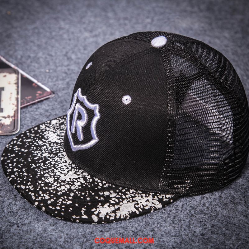 Casquette Chapeau Homme Les Adolescents Casquette De Baseball Noir, Casquette Chapeau Britanique Hip Hop