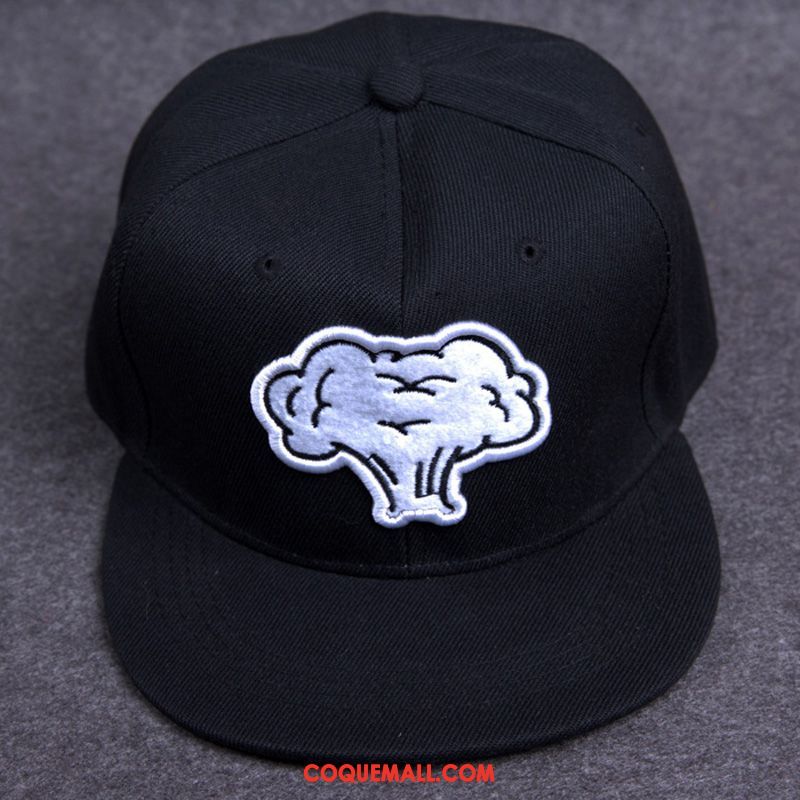 Casquette Chapeau Homme Les Adolescents Casquette De Baseball Noir, Casquette Chapeau Britanique Hip Hop