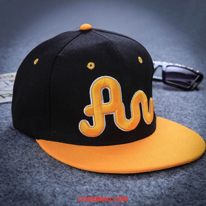 Casquette Chapeau Homme Les Adolescents Casquette De Baseball Noir, Casquette Chapeau Britanique Hip Hop