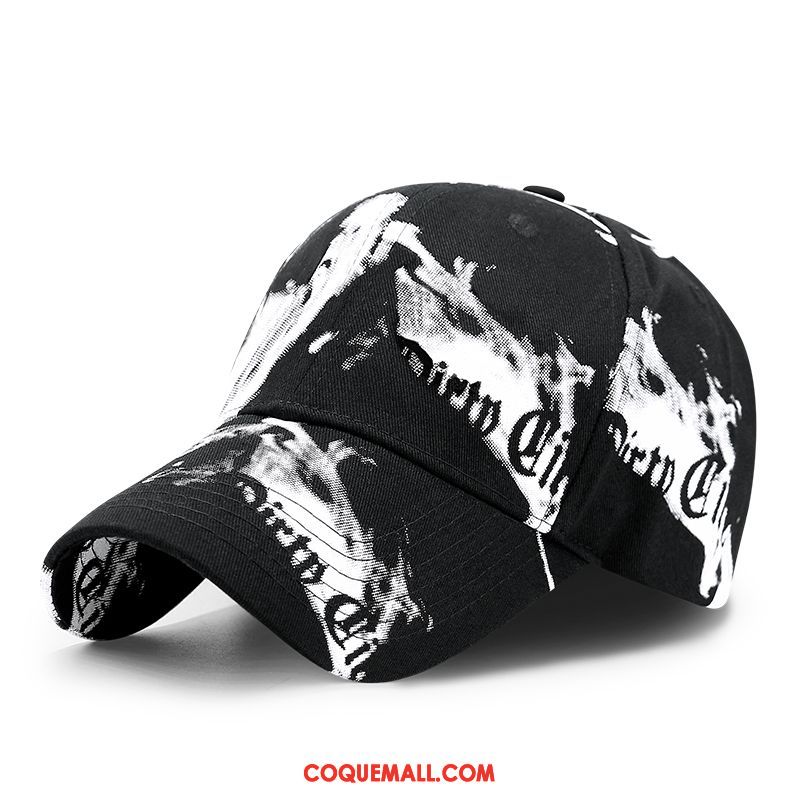 Casquette Chapeau Homme Mode Ombre Chapeau, Casquette Chapeau Noir Graffiti