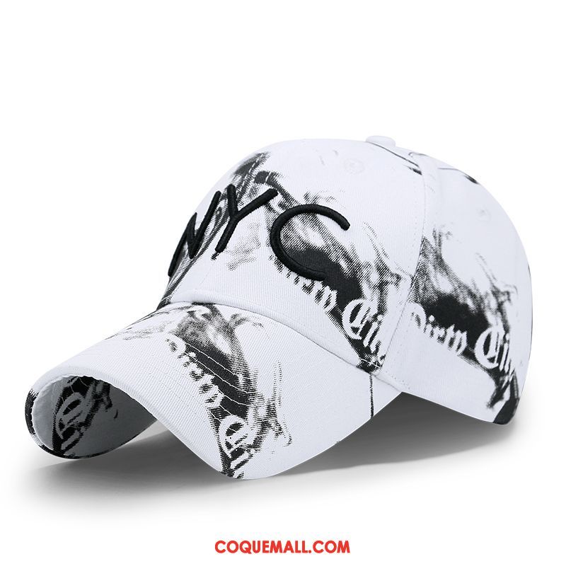 Casquette Chapeau Homme Mode Ombre Chapeau, Casquette Chapeau Noir Graffiti