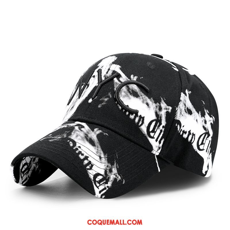 Casquette Chapeau Homme Mode Ombre Chapeau, Casquette Chapeau Noir Graffiti